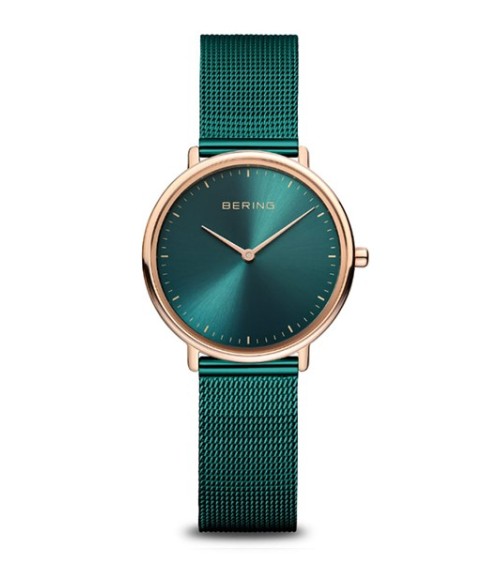 Reloj Bering verde mujer 15729-868