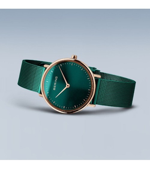 Reloj Bering verde mujer 15729-868