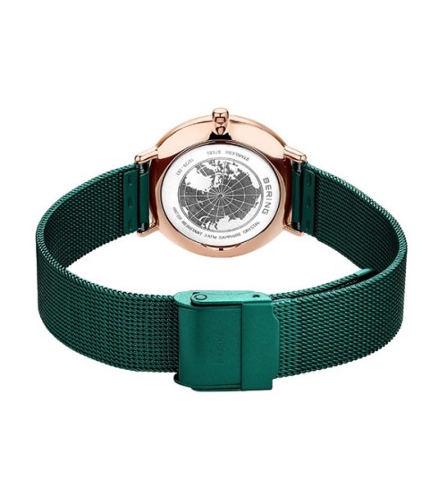 Reloj Bering verde mujer 15729-868