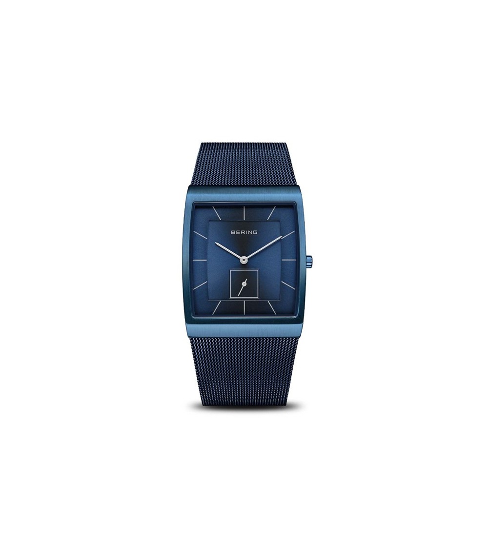 Reloj Bering azul cuadrado 16033-397