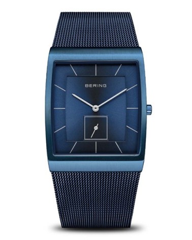 Reloj Bering azul cuadrado 16033-397