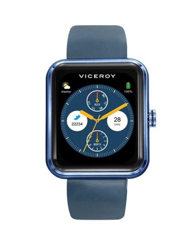 Viceroy Smartwatch cuadrado azul 41117-30