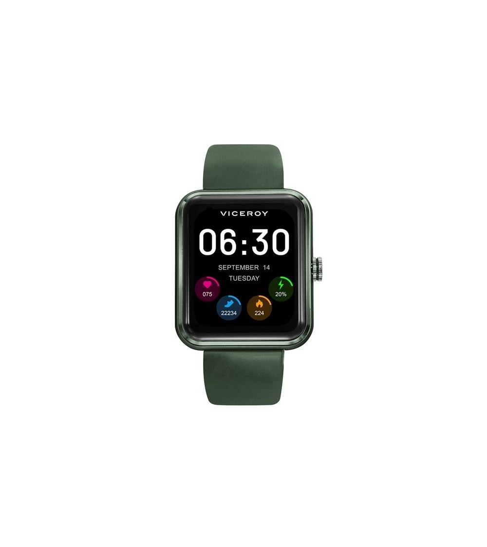 Viceroy Smartwatch cuadrado verde 41117-60