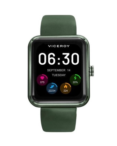 Viceroy Smartwatch cuadrado verde 41117-60
