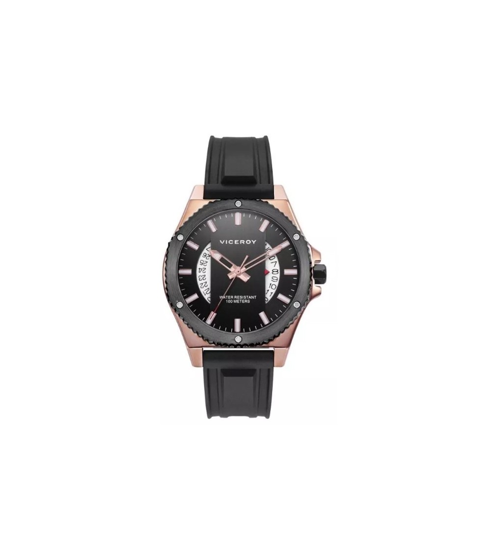 Reloj Viceroy negro rosado hombre 46821-57