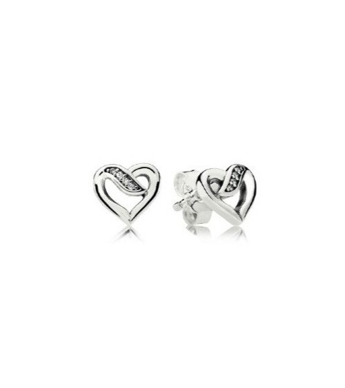 Pendientes Pandora Lazos de Amor 290756CZ