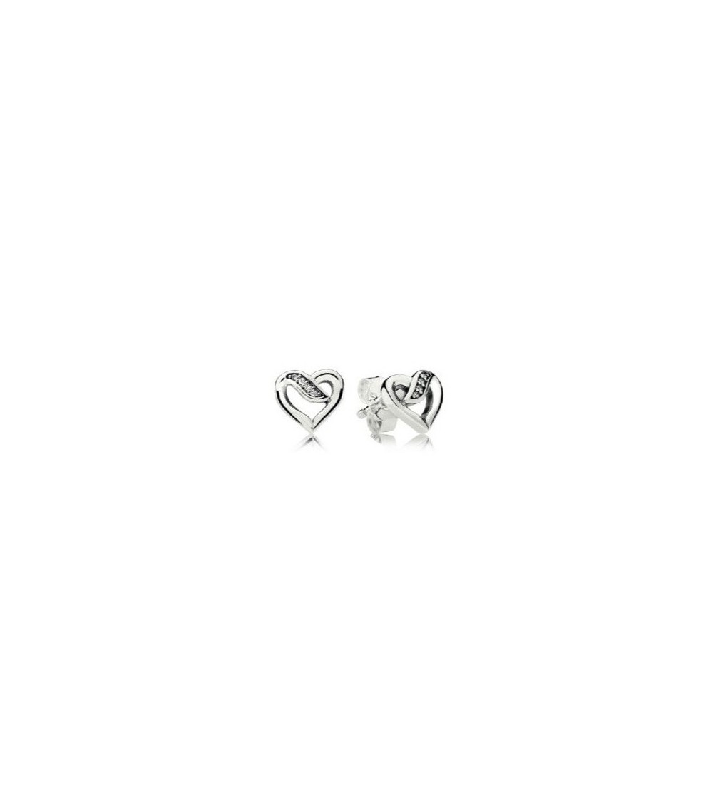 Pendientes Pandora Lazos de Amor 290756CZ