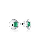 Pendientes Viceroy plata ágata verde 3026E000-42