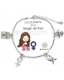 Pulsera plata \'Mujer de Hoy\' 9104176