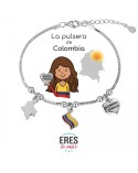 Pulsera plata \'Colombia\' 9115503