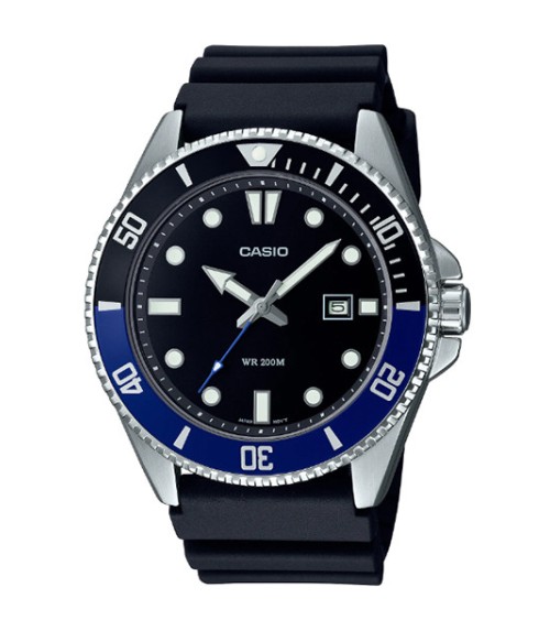 Reloj Casio azul Sumergible 200m MDV-107-1A2V