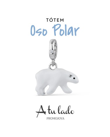 Charm de plata Totem Oso Polar