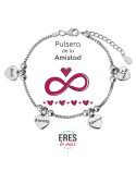 Pulsera plata \'Amistad\' 9101772