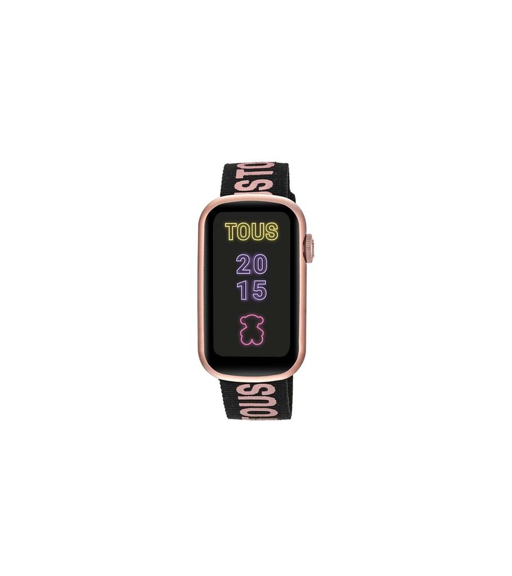 Smartwatch Tous D-Connect digital correa rosa