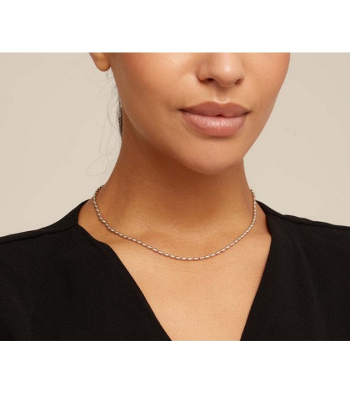 Collar plateado Uno de 50 'MYCHAIN' COL1807