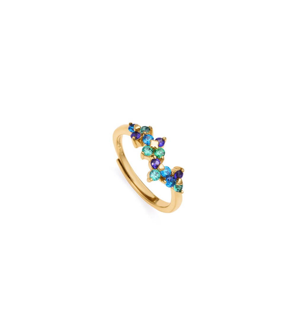 Anillo Viceroy pétalos colores 13136A013-33