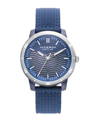 Reloj Viceroy Ecosolar azul hombre 41133-37