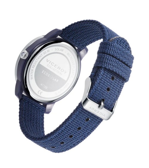 Reloj Viceroy Ecosolar azul hombre 41133-37