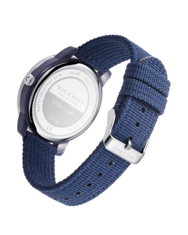 Reloj Viceroy Ecosolar azul hombre 41133-37