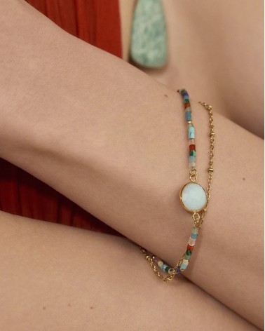 Pulsera Viceroy Chic doble cadena 14051P01012