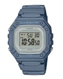 Reloj Casio digital azul W-218HC-2AV