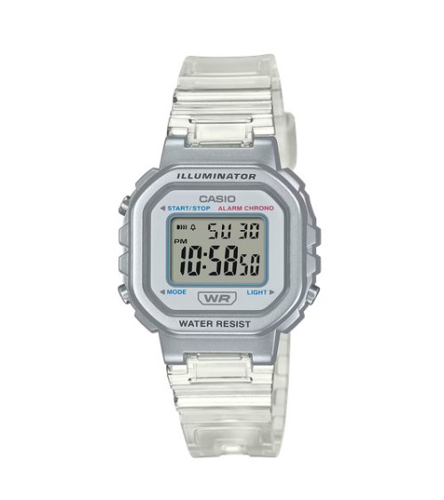 Reloj Casio digital transparente LA-20WHS-7A