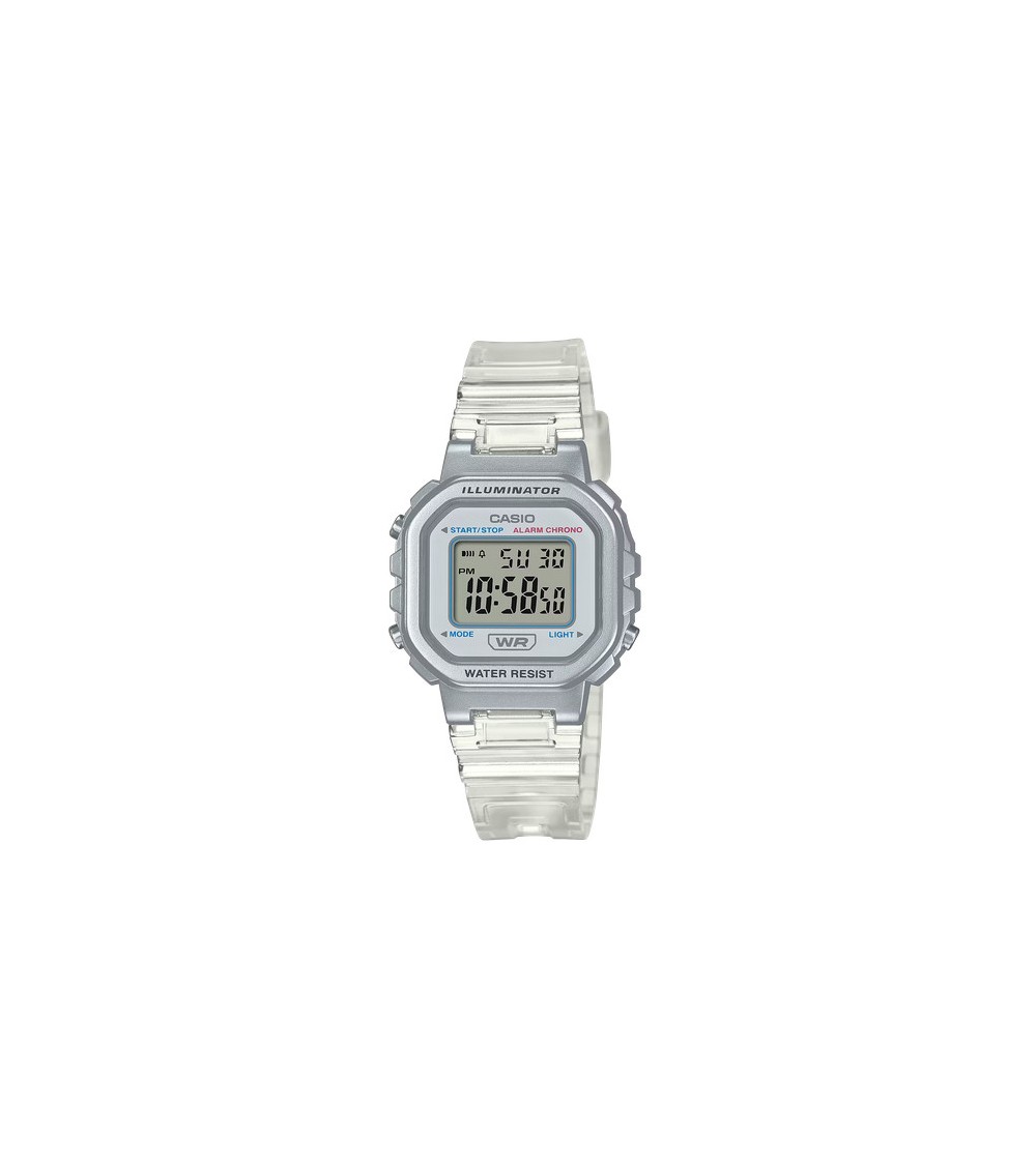 Reloj Casio digital transparente LA-20WHS-7A