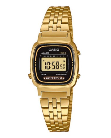Reloj Casio pequeño dorado LA670WEGA-1EF
