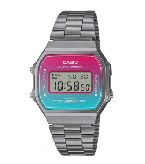 Reloj Casio Niña Negro/rosa LWS-2000H-1AVEF - joyeria azofra