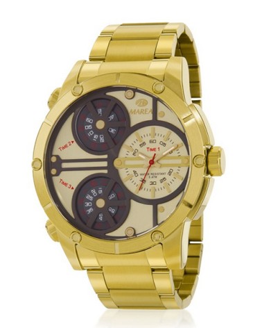 Reloj Marea dorado hombre XXL B54214/5