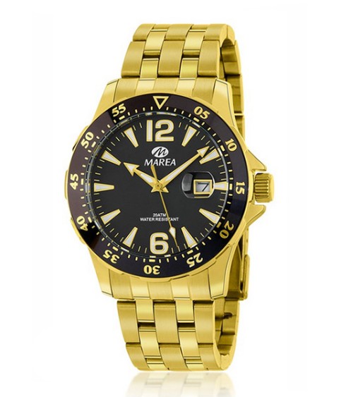 Reloj Marea dorado esfera negra B36145/4