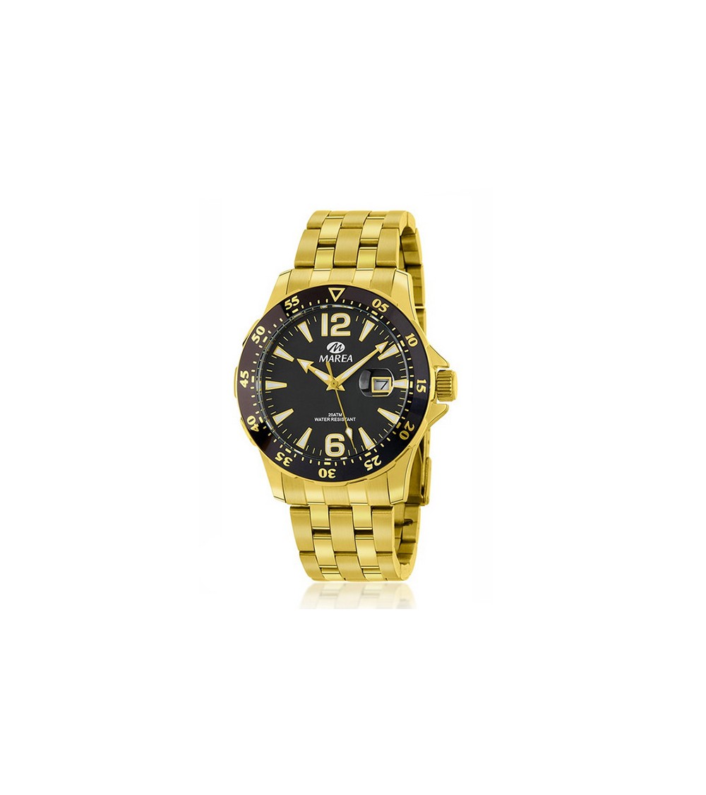 Reloj Marea dorado esfera negra B36145/4