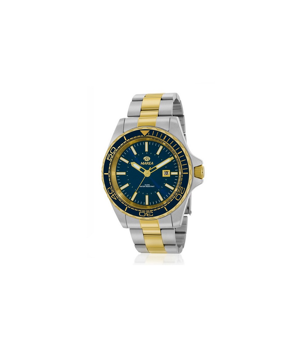 Reloj Marea azul dorado bicolor B36181/5