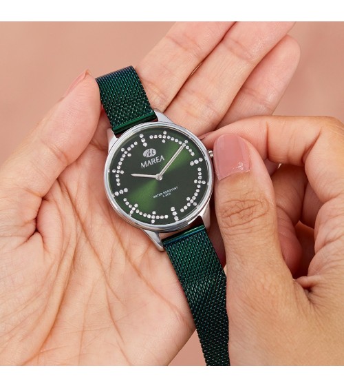 Reloj Marea acero verde B54233/2