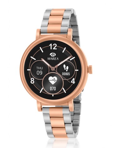 Reloj Inteligente Marea acero rosa B61002/3