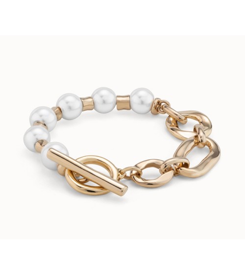 Pulsera Uno de 50 'Pearl and Match' PUL2364BPLORO