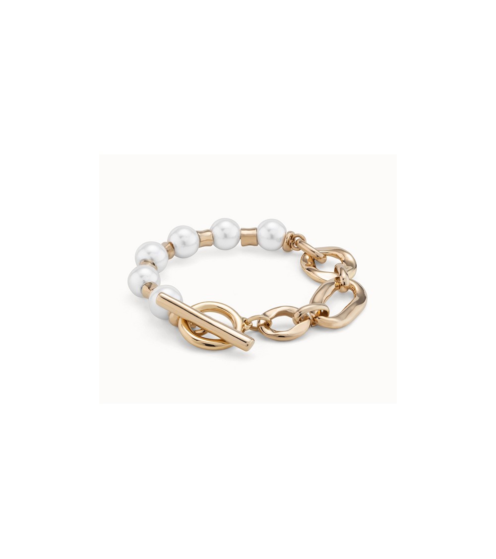 Pulsera Uno de 50 'Pearl and Match' PUL2364BPLORO