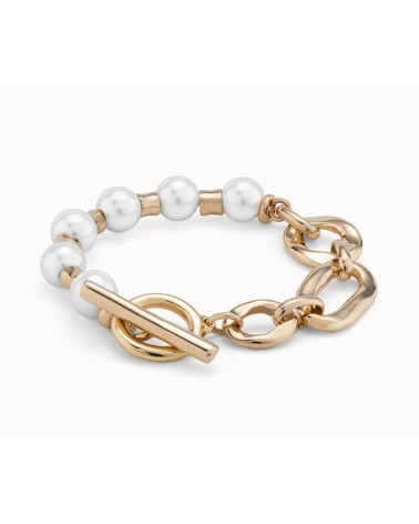 Pulsera Uno de 50 'Pearl and Match' PUL2364BPLORO