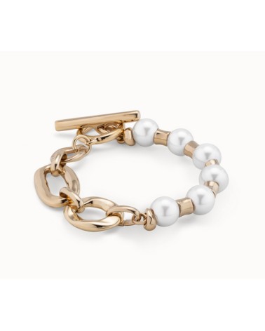 Pulsera Uno de 50 'Pearl and Match' PUL2364BPLORO