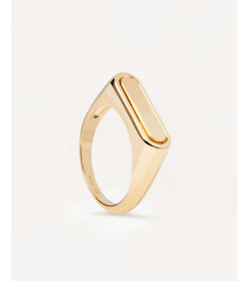 Anillo PDPAOLA 'Sello Ribbon' AN01-625