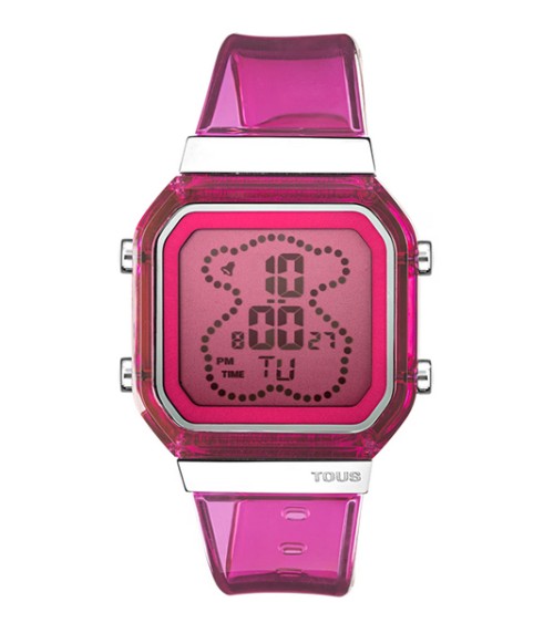 Reloj Tous D-Bear Fresh digital fucsia 3000131000