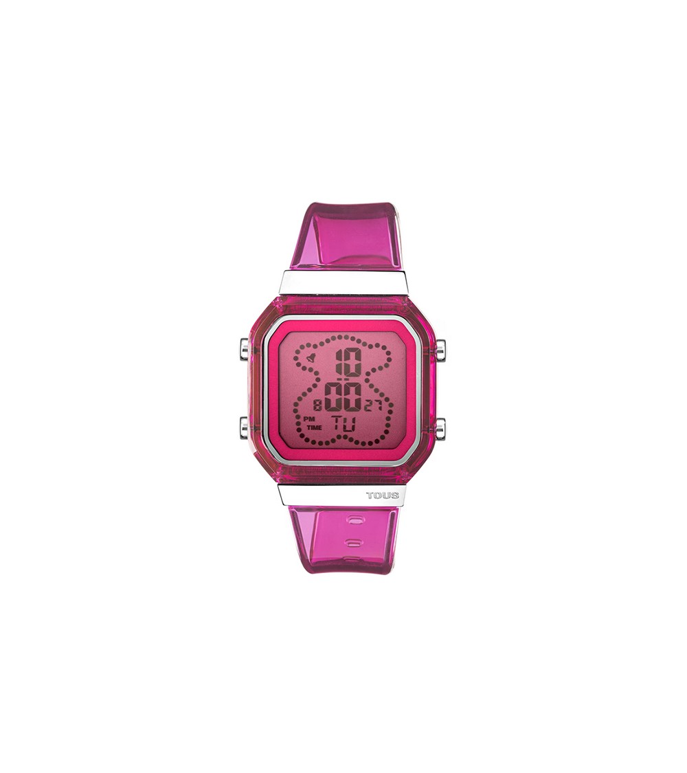 Reloj Tous D-Bear Fresh digital fucsia 3000131000