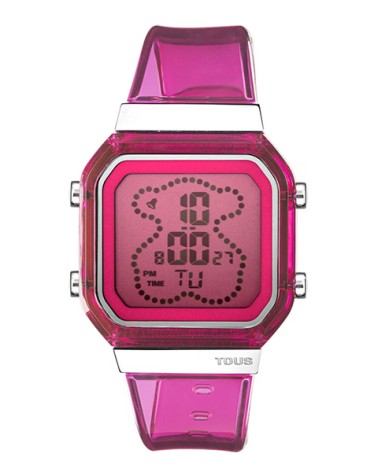 Reloj Tous D-Bear Fresh digital fucsia 3000131000