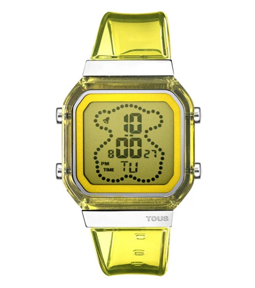 Reloj Tous D-Bear Fresh digital amarillo 3000130900