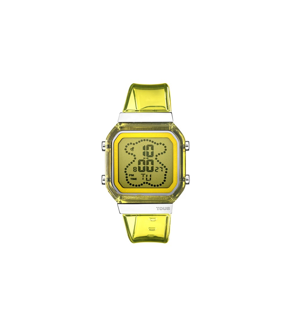 Reloj Tous D-Bear Fresh digital amarillo 3000130900