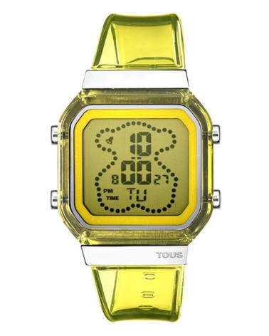 Reloj Tous D-Bear Fresh digital amarillo 3000130900