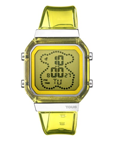 Reloj Tous D-Bear Fresh digital amarillo 3000130900