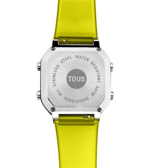 Reloj Tous D-Bear Fresh digital amarillo 3000130900