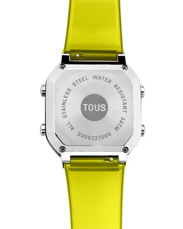 Reloj Tous D-Bear Fresh digital amarillo 3000130900