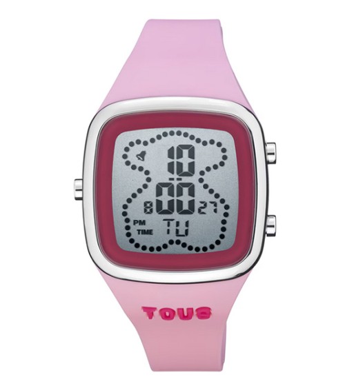 Reloj digital Tous B-Time rosa 3000131400